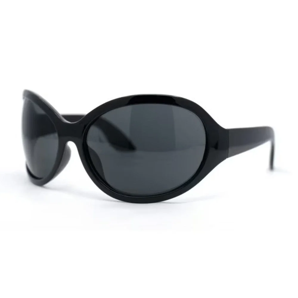 Men's Oversized Butterfly Black‎ Sunglasses Protection Large Frame Sophisticated